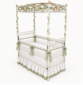 Corsican blossom canopy crib