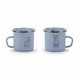Blue Bunny Dish Keepsake Set and Box (Plate, Mug, & Bowl)