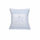blue bunny on a skateboard hand embroidered pillow