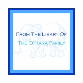 Blue Elephant Book Plates