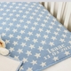Blue Stars Personalized Baby Blanket