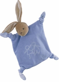 Blue Velour Doudou