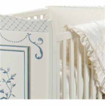 Bluebird French Panel Crib