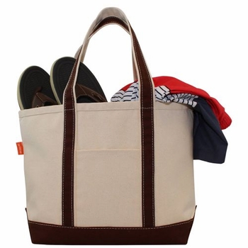 Boat Tote Bag - Brown