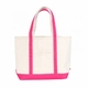 boat tote - hot pink