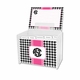 boatman geller alex houndstooth black recipe box