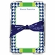 boatman geller alex houndstooth navy acrylic note sheets