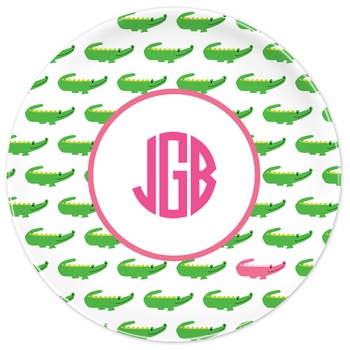 boatman geller alligator repeat plate