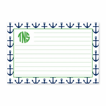 boatman geller anchors navy recipe card