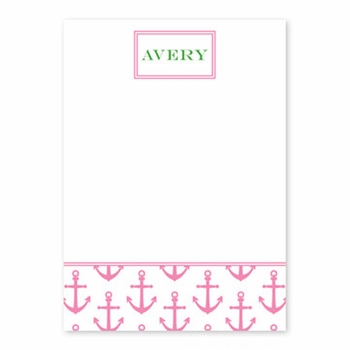 boatman geller anchors pink large flat