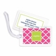 boatman geller ann tile raspberry bag tags