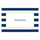 boatman geller awning stripe navy placemat