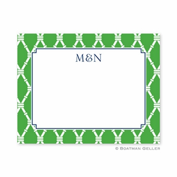 boatman geller bamboo kelly small flat notecard