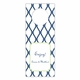 boatman geller bamboo navy & green wine tags