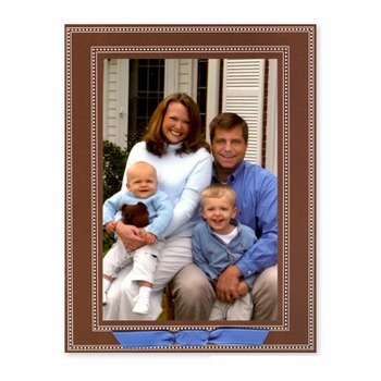 boatman geller beaded brown photocard