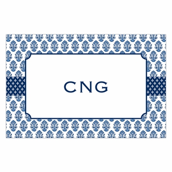 boatman geller beti navy placemat