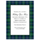 boatman geller black watch plaid large flat notecard