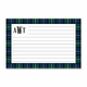 boatman geller black watch plaid recipe box