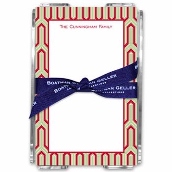 boatman geller blaine cherry acrylic note sheets