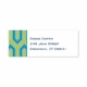 boatman geller blaine turquoise address labels