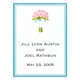 boatman geller bouquet square sticker