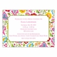 boatman geller bright floral large flat notecard