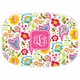boatman geller bright floral platters