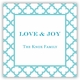 boatman geller bristol petite teal square sticker