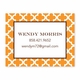 boatman geller bristol tile tangerine calling card