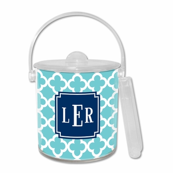 boatman geller bristol tile teal ice bucket