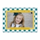 boatman geller buffalo check sea & yellow photocard
