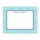 boatman geller bursts teal small flat notecard