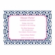 boatman geller cameron navy flat notecard