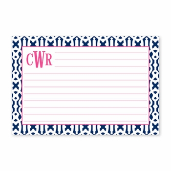 boatman geller cameron navy recipe card