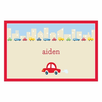 boatman geller cars disposable placemats