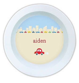 boatman geller cars melamine bowl