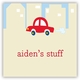 boatman geller cars square sticker