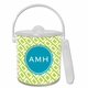 boatman geller chain link lime ice bucket