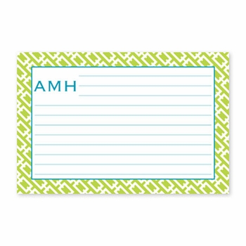 boatman geller chain link lime recipe card