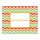 boatman geller chevron bright foldover note cards