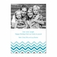 boatman geller chevron ombre teal photocard