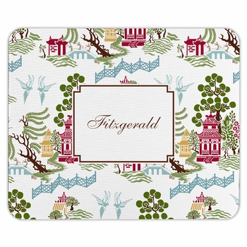 boatman geller chinoiserie autumn mouse pad