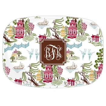 boatman geller chinoiserie autumn platters