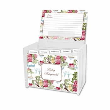 boatman geller chinoiserie autumn recipe box