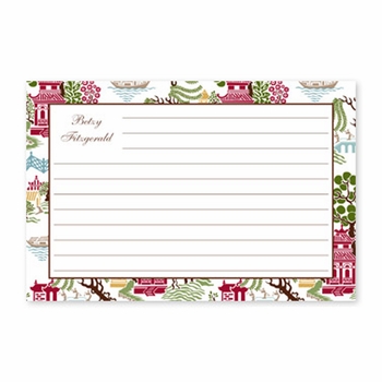 boatman geller chinoiserie autumn recipe card