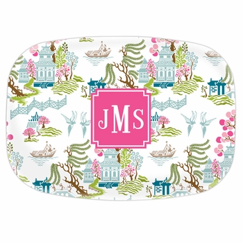 boatman geller chinoiserie spring platters