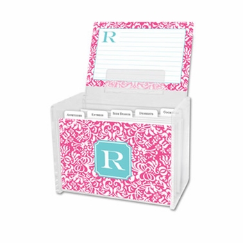 boatman geller chloe raspberry recipe box