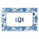 boatman geller classic floral blue disposable placemats