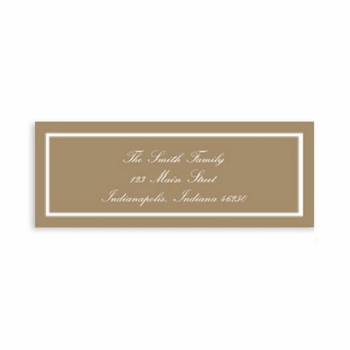 boatman geller classic mocha address labels