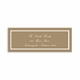 boatman geller classic mocha address labels